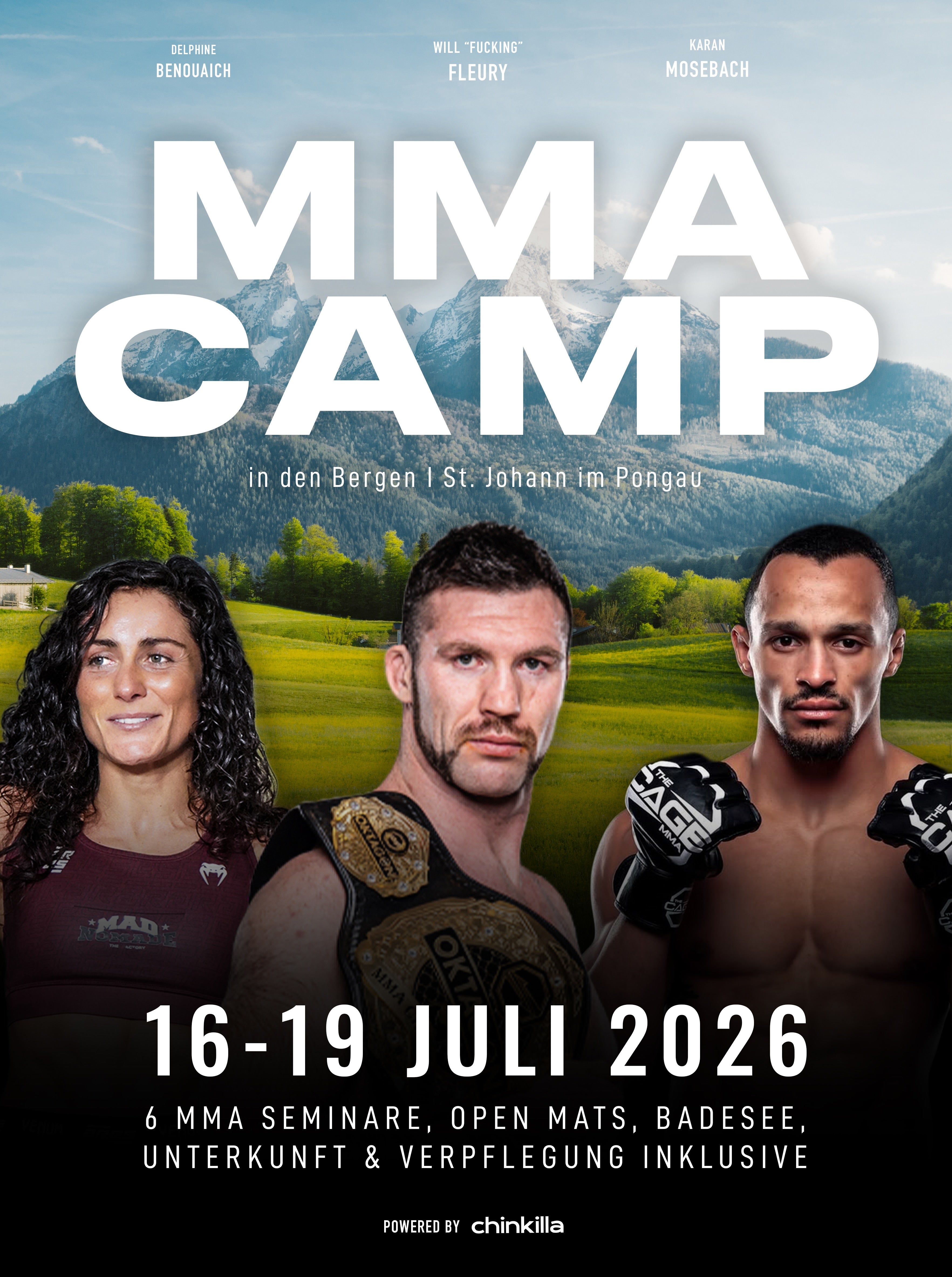 FightCation Weekend 2026 - Your MMA Camp in the mountains