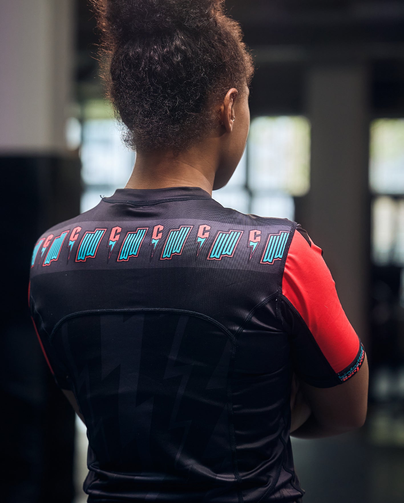 WW x chinkilla Voltage Rashguard