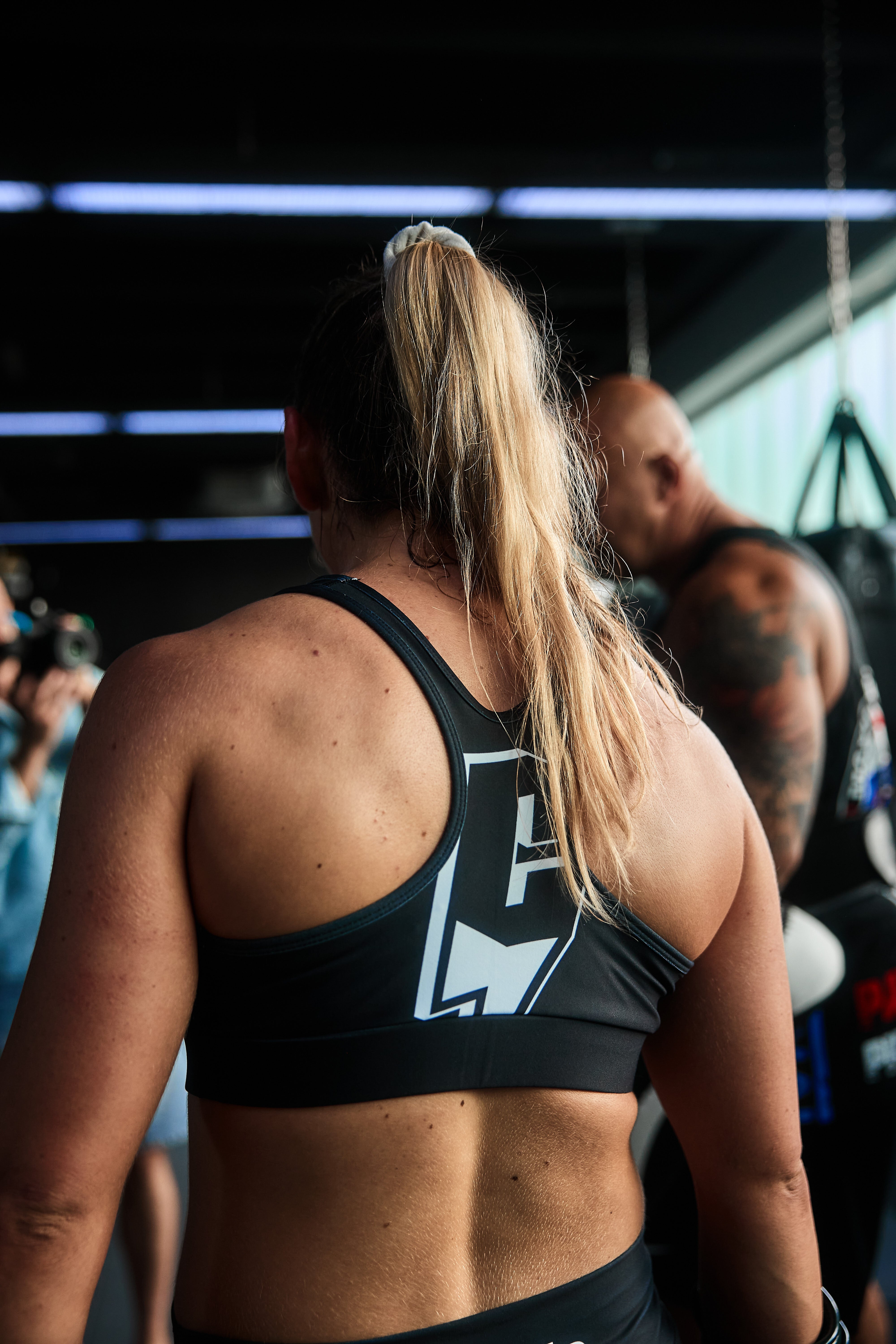"Arti-Choke" Sports Bra