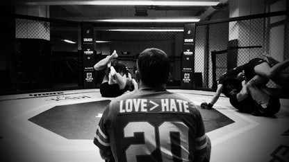 "Love > Hate" unisex Jersey